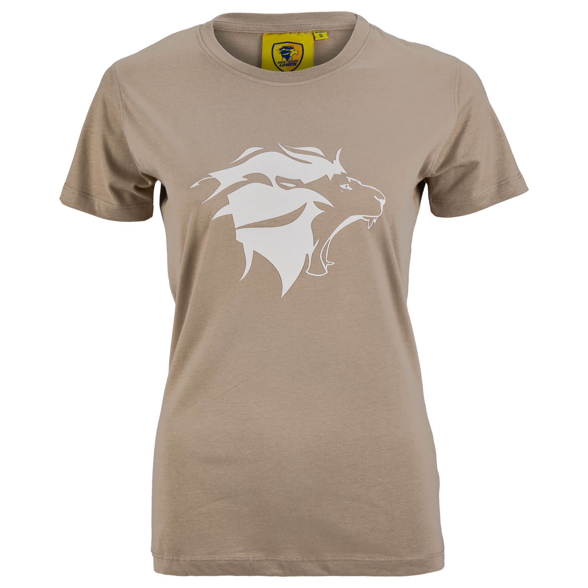 Shirt Löwenkopf weiß Damen