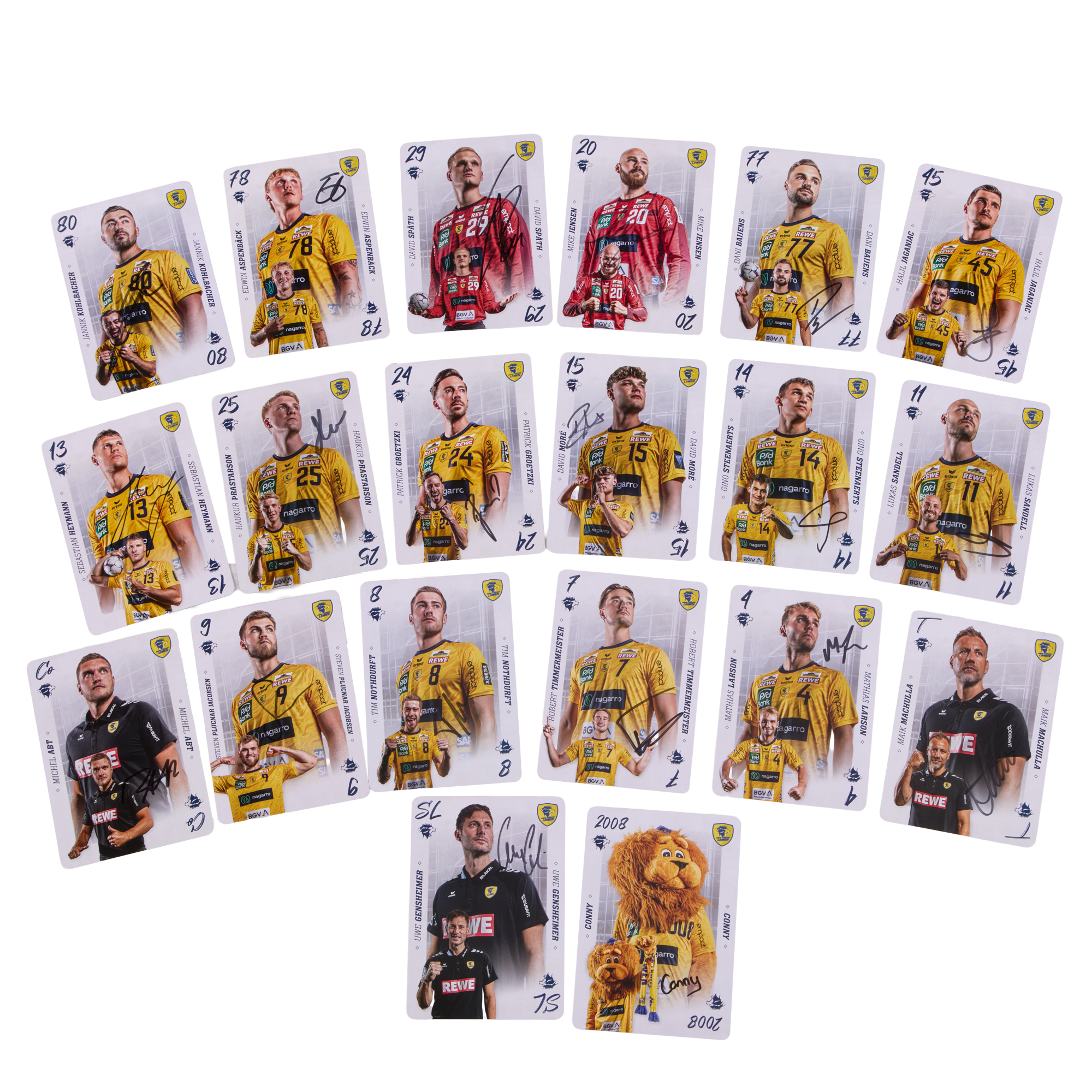 Autogrammkarten-Set Saison 25/26 - ORIGINAL SIGNIERT