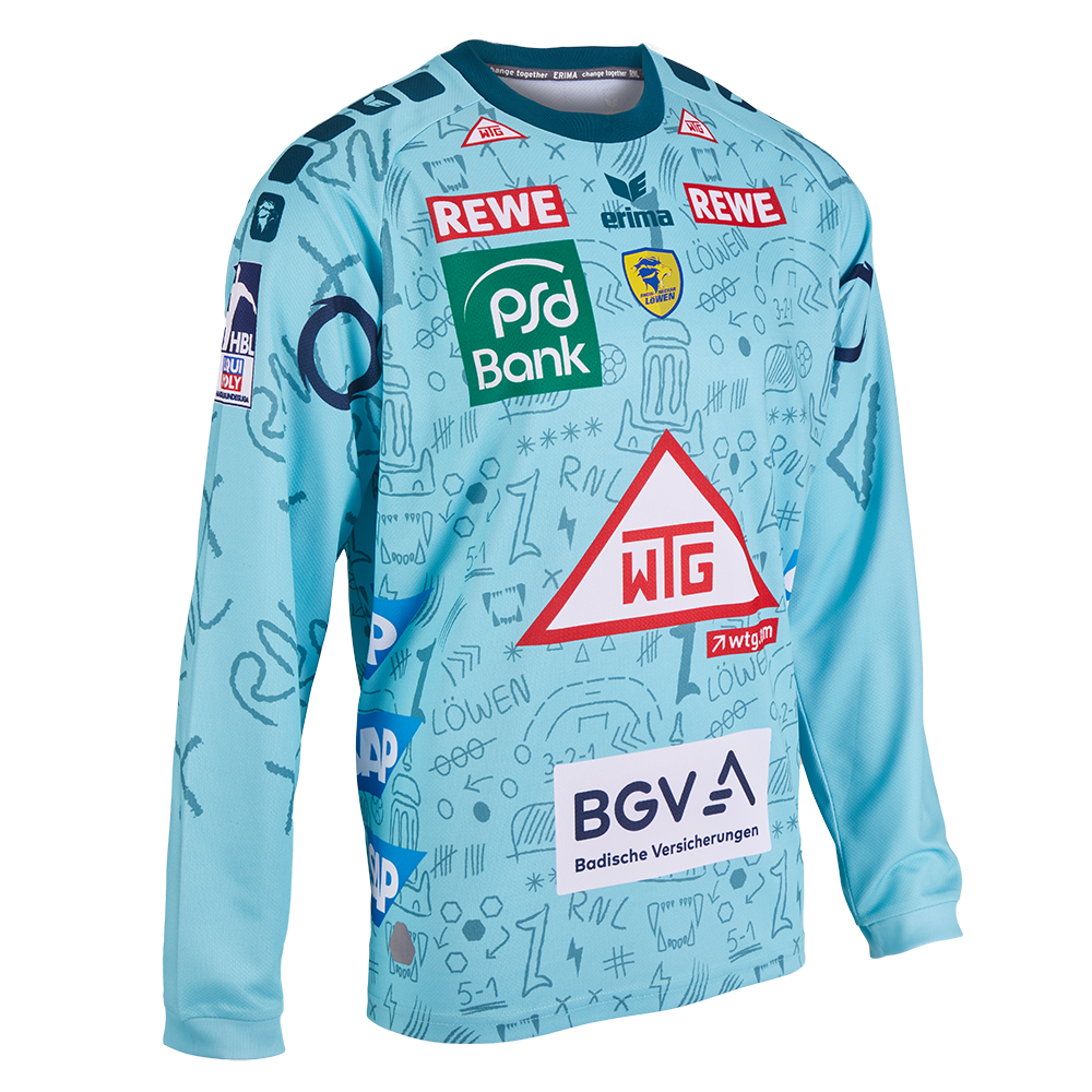 Löwen Torhütertrikot 23/24 (türkis) Kinder