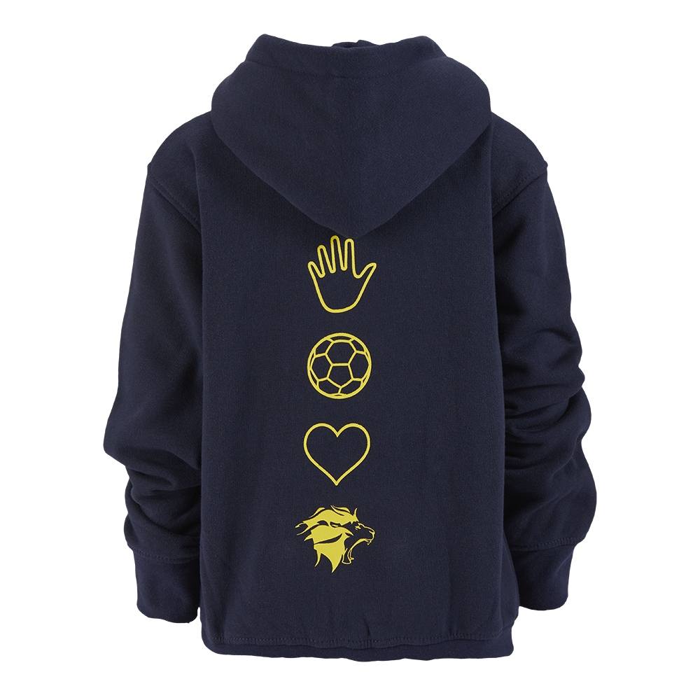 Kapuzenjacke Handball-Liebe Kinder