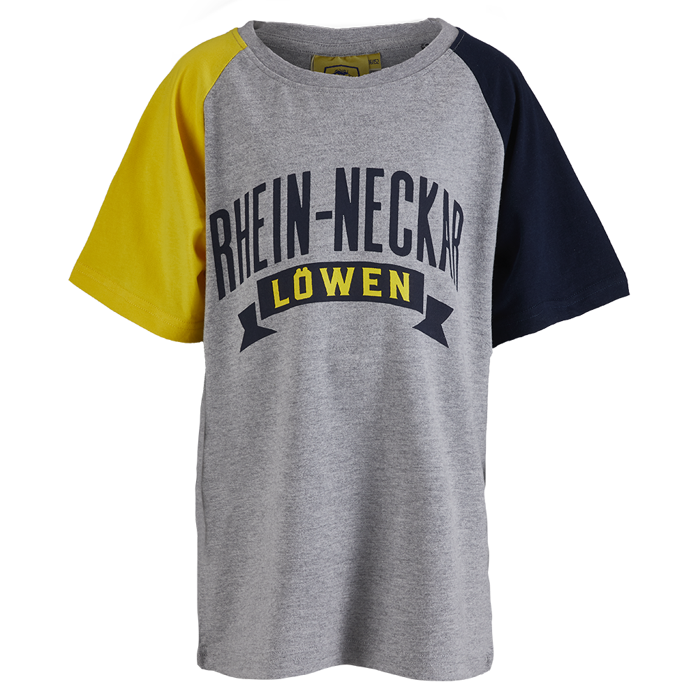 Shirt Kids gelb-blau