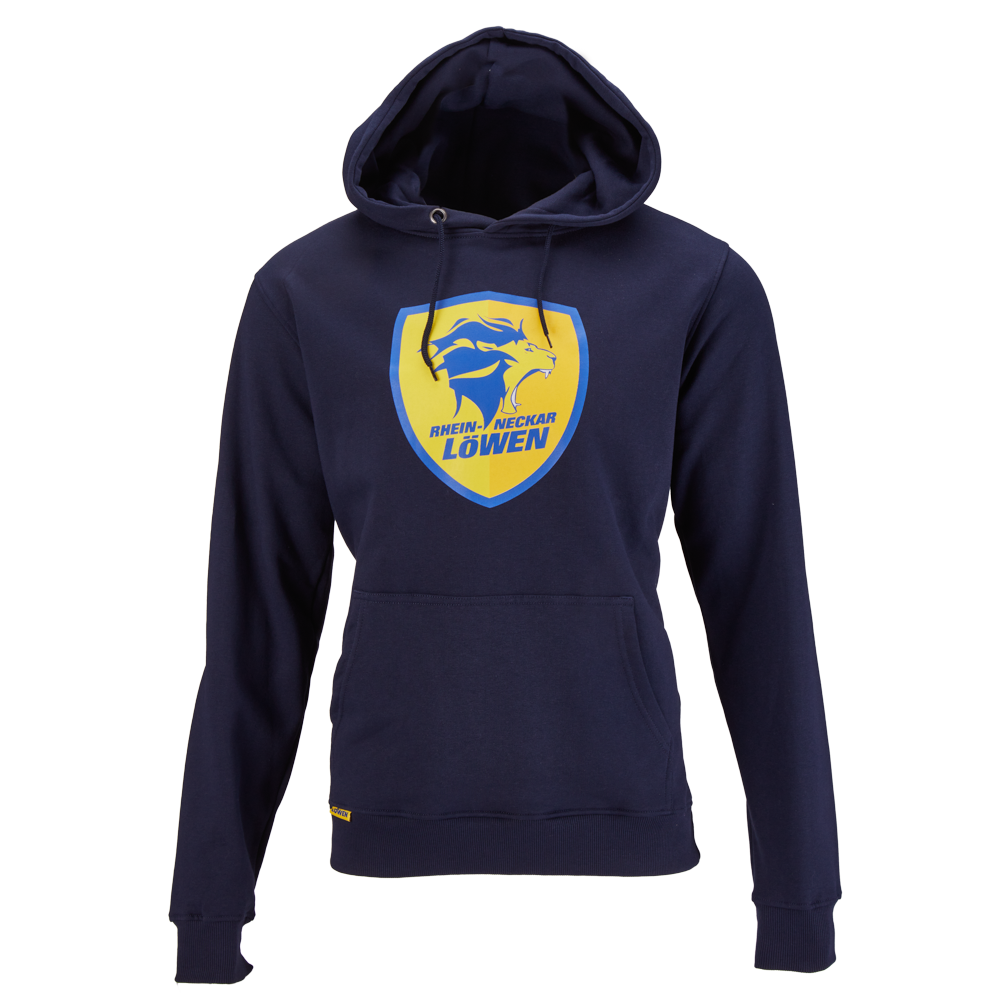 Löwen Hoodie Logo-Kollektion blau