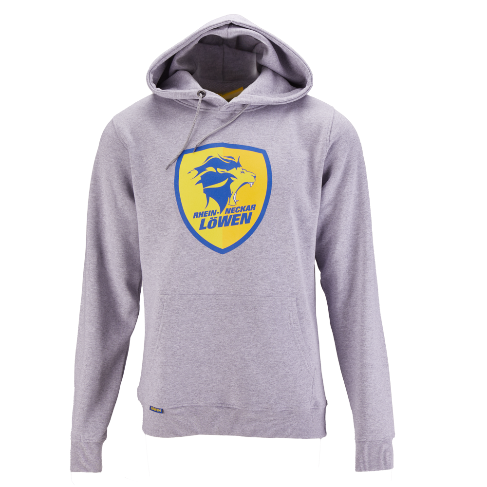 Löwen Hoodie Logo-Kollektion grau